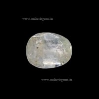 Natural White Sapphire 06.13 Carat (6.74 Ratti)